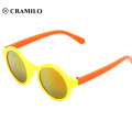 dos tonos de colores venta caliente moda gafas de sol para niños